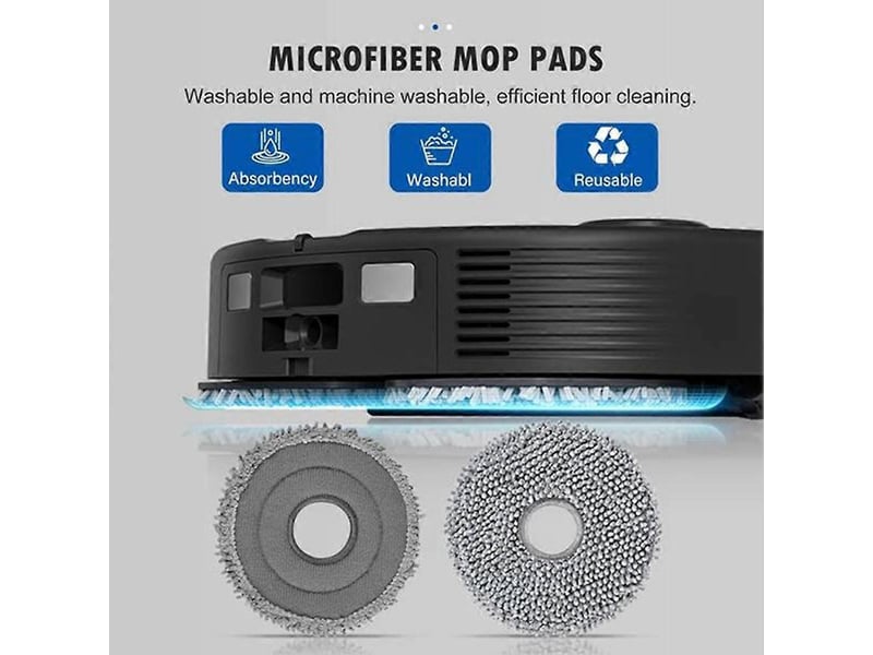 26pcs for roborock q revo maxvq revo sq revo pro spare parts main side brush dust bag hepa filter mop cloths - Conforama C