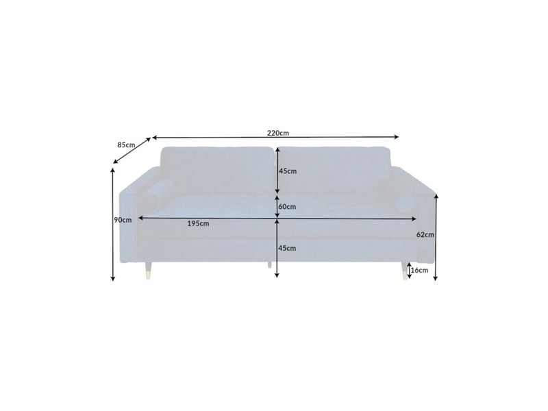  Canapé d'angle réversible koliri bleu – canapé design en velours capitonné avec pouf assorti  - Conforama C