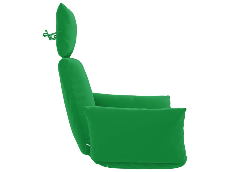  Coussin pour balançoire de chaise d'œuf, coussin d'intérieur et d'extérieur adirondack putten 100 % polyester vert 60 x 145 x 10 cm cf50079  - Conforama D