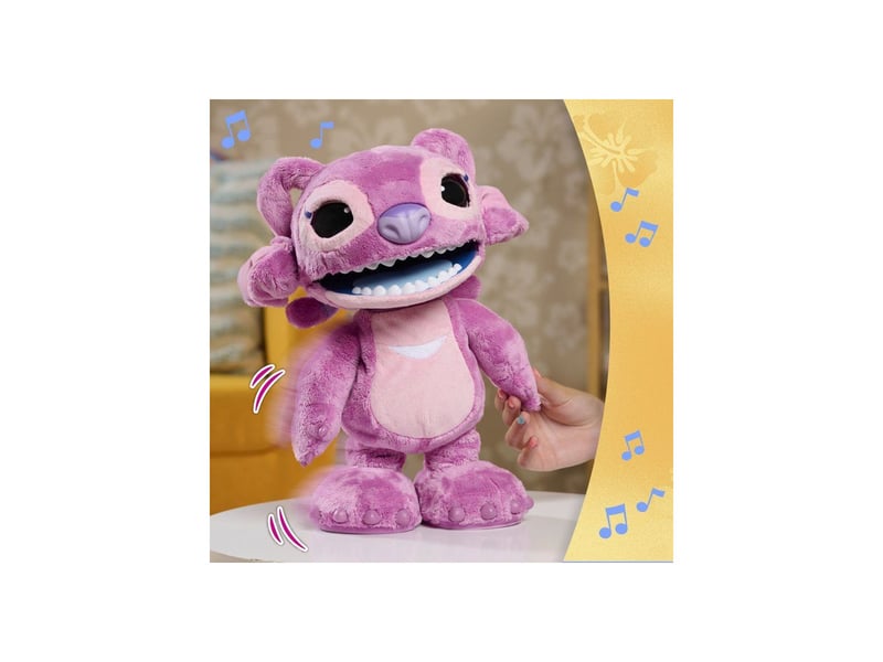  Peluche interactive angel 23 pouces rose avec 100+ sons et mouvements STI0886144312366 - Conforama D