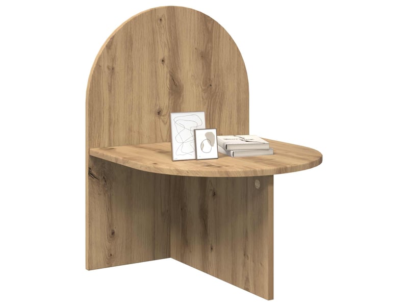  Table de chevet - cabinet de chevet - table de nuit 2 pièces chêne artisanal 48 x 49 x 65 cm  - Conforama B