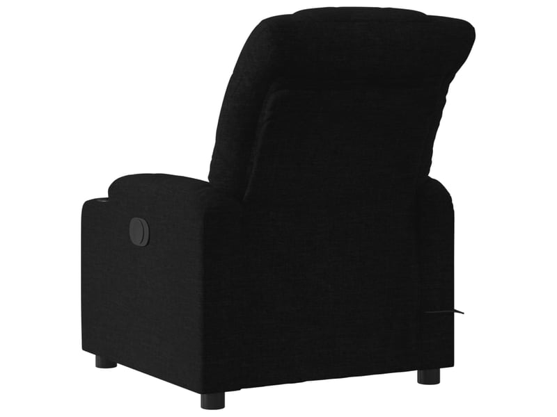 Fauteuil de massage inclinable électrique, fauteuil relax noir tissu shl15345 - Conforama E
