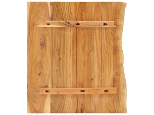 Dessus de meuble-lavabo de salle de bain acacia 58x52x3,8 cm cf64792