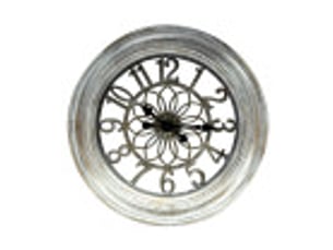 Horloge murale fabrilamp kumico ø 58 cm argenté