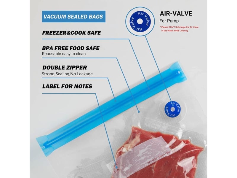 Machine d'emballage sous vide manuelle, mini machine d'emballage sous vide électrique rechargeable avec 10 sacs réutilisables - Conforama E