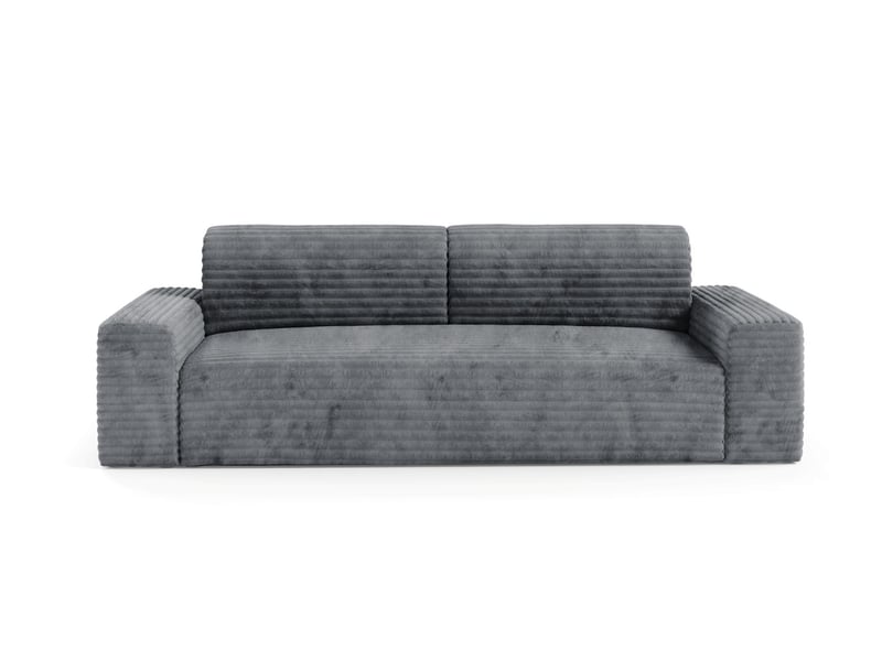 Canapé coco avec fonction de couchage couleur : tilia gris - Conforama B