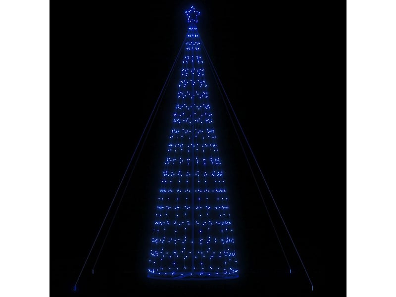  Sapin de noël, arbre de noël à led 1534 led bleu 500 cm cf60984  - Conforama B