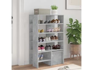 Meuble à chaussures 3 paire(s)  <strong></strong>  <strong></strong> coloris gris