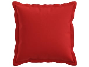 Lot de 6 housses de coussin houten rouge 45 x 45 cm lin synthétique cf50016