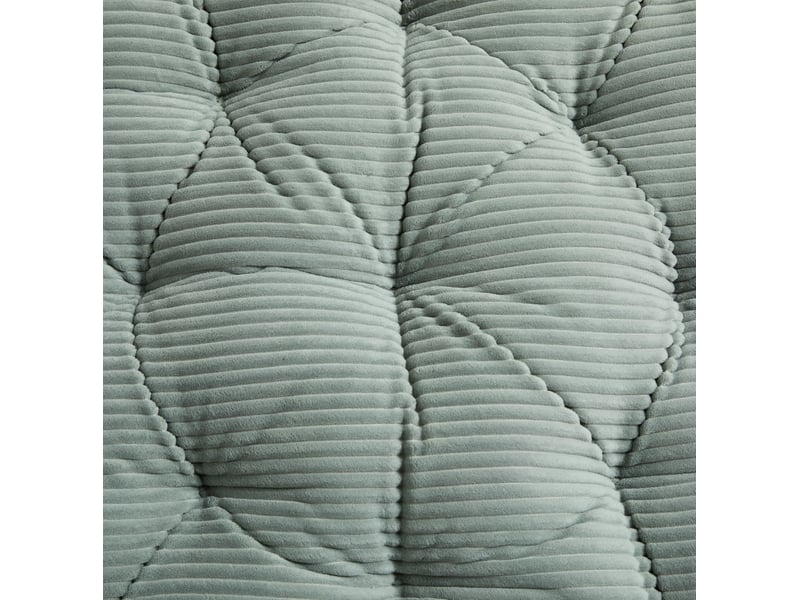  Chaise papasan pivotante 92x67 cm ergonomique métal vert clair  - Conforama D