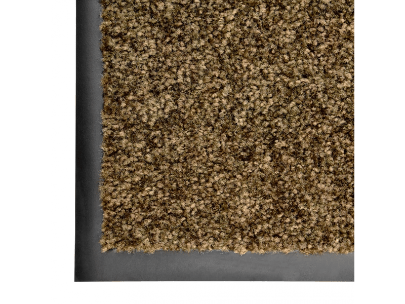  Paillasson lavable marron 60x90 cm - comfortxl 323434 - Conforama E