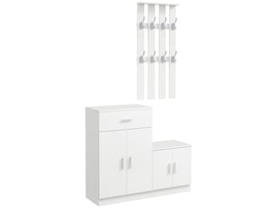 Console 0 tiroir(s)  coloris blanc <strong></strong> <strong></strong>