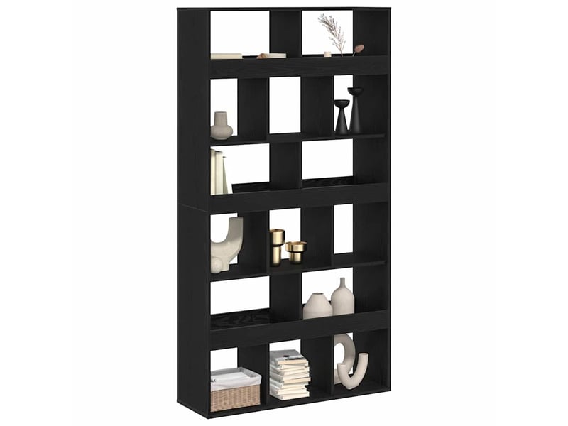  Bibliothèque, armoire à livres 15 niveaux 100 x 33 x 93,75 cm bois d'ingénierie  - Conforama C