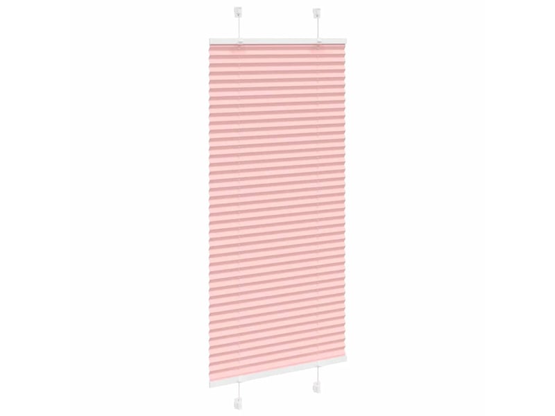  Store plissé, store de fenêtre rose 60x100 cm largeur du tissu 59,4 cm polyester cf46994  - Conforama C