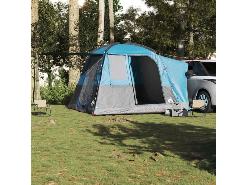 Tente voiture pour camping 4 personnes bleu imperméable shl63171 - Conforama C