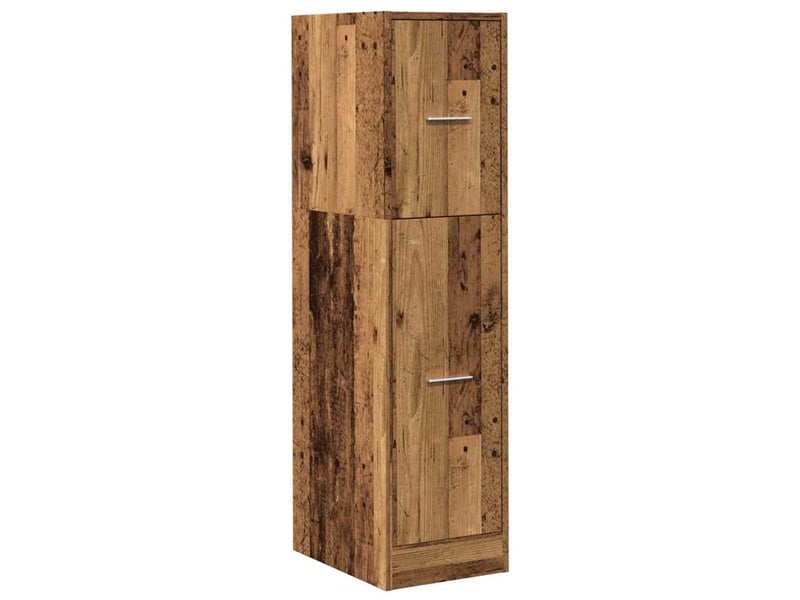  Meuble de rangement, armoire d'apothicaire vieux bois 30x41x118 cm bois d'ingénierie  - Conforama D