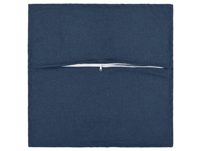  Lot de 2 coussins avec oreiller, coussins décoratifs houten bleu lin synthétique cf51139  - Conforama C