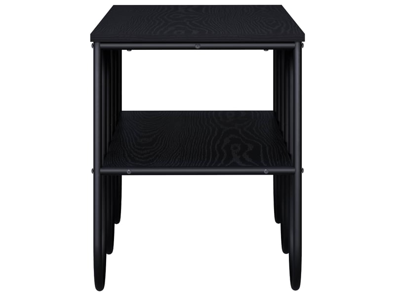  Meuble tv, table tv 100x40x50 cm chêne noir bois d'ingénierie  - Conforama D