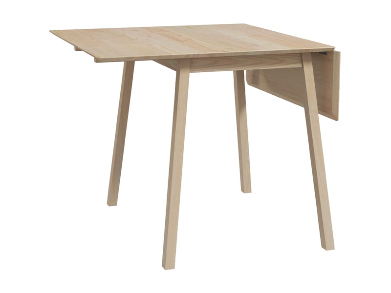  Table à manger pliante en bois 2 à 4 personnes 110 x 86 x 75 cm, naturelle  - Conforama A