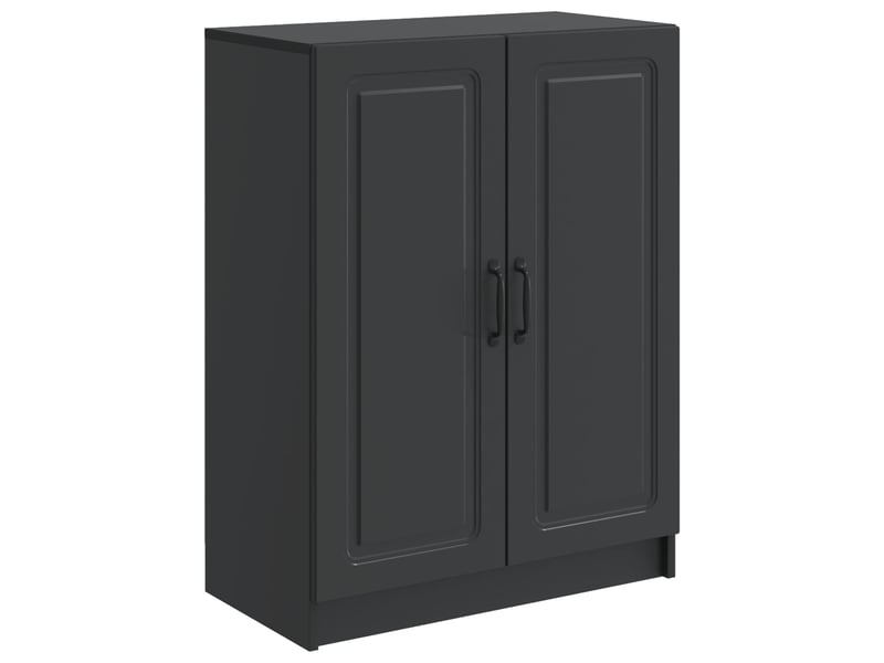  Buffet - bahut - meuble de rangement noir 66 x 34,5 x 87 cm bois d'ingénierie  - Conforama A