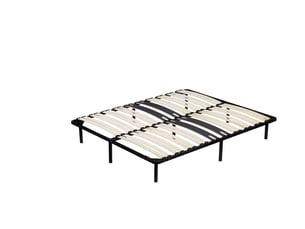 Sommier cadre à lattes 180x200 cm KING OF DREAMS  épaisseur 15 cm  vendu avec pieds