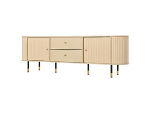 Meuble tv coloris naturel 180 cm <strong></strong>  <strong></strong>