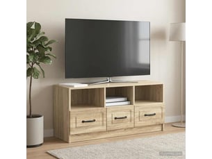 Meuble tv coloris marron 102 cm <strong></strong>  <strong></strong>