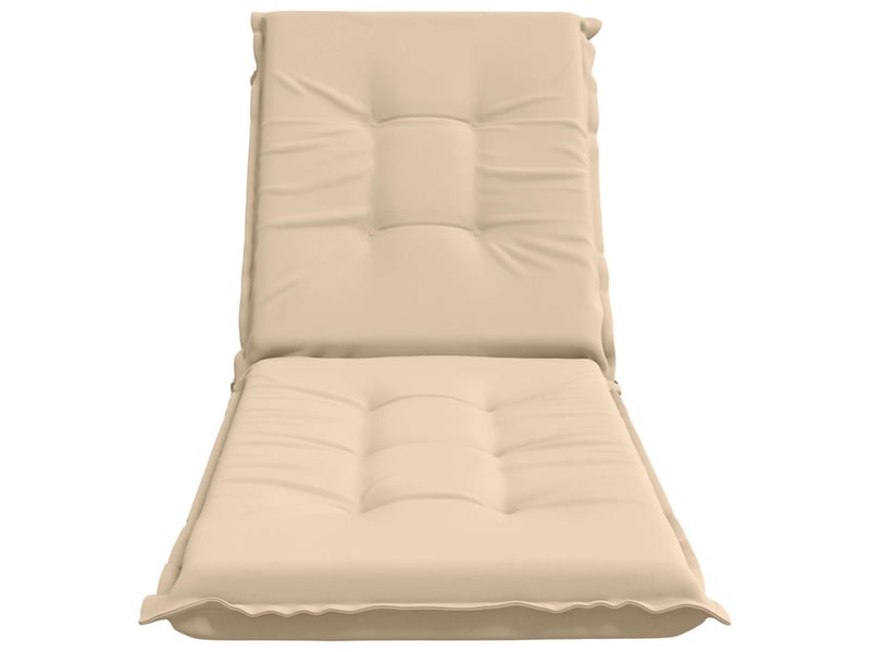 Coussin de transat, coussin pour bain de soleil gemert 100 % polyester crème 190 x 50 x 9 cm cf56140 - Conforama D