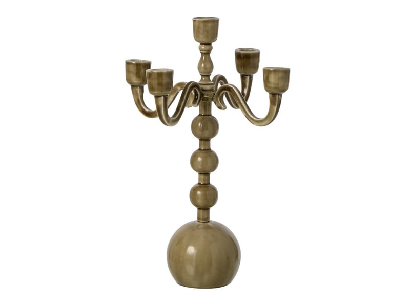  Chandelier 5 branches kaya 35cm vert  - Conforama A