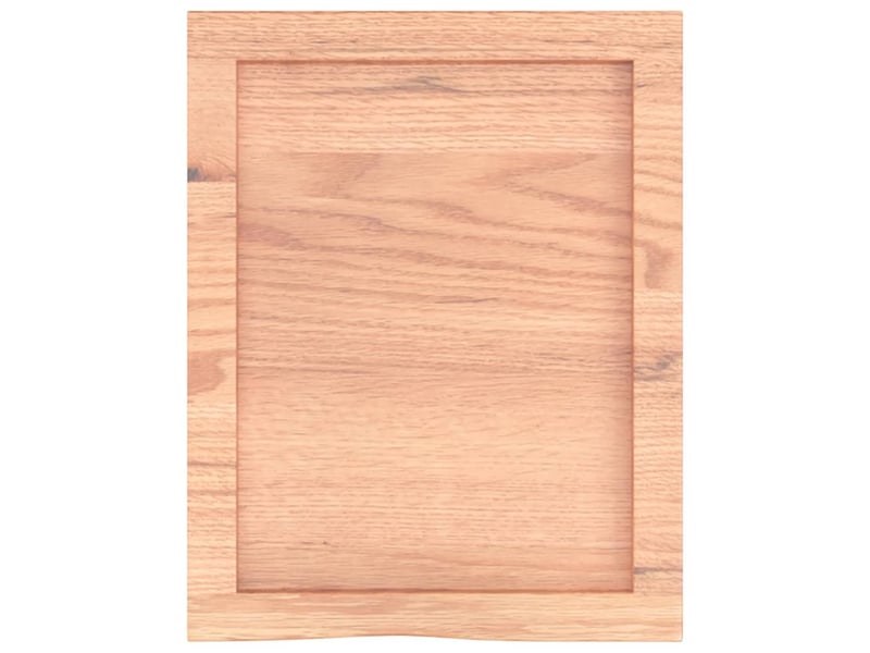  Comptoir de salle de bain, plan de travail marron 40x50x(2-4) cm bois traité cf65800  - Conforama D