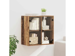 Meuble mural, meuble de rangement salon 68 x 37 x 68,5 cm bois d'ingénierie bois ancien
