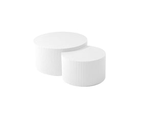 Table basse coloris blanc OKMYHOME