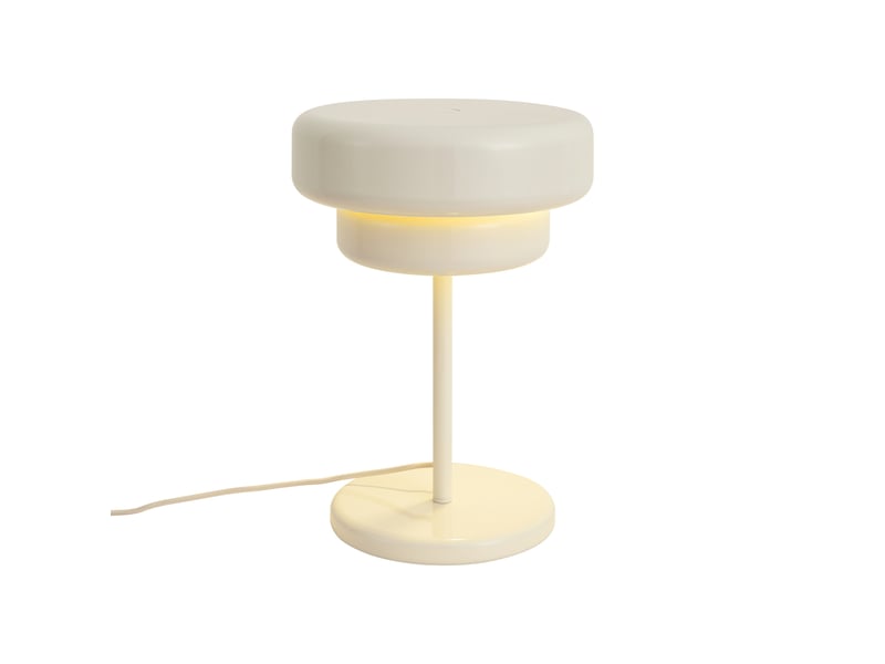  Lampe de table rétro beige 41 cm - ophelia  - Conforama A