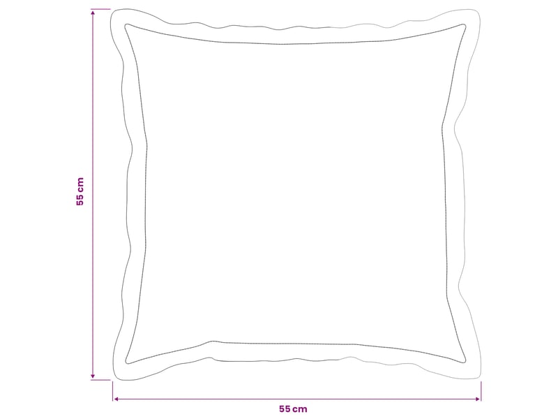  Lot de 2 housses de coussin houten anthracite 55 x 55 cm cf49275  - Conforama E