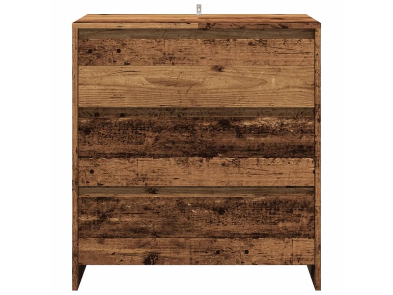  Buffet - bahut - meuble de rangement vieux bois 70x41x75 cm bois d'ingénierie  - Conforama D
