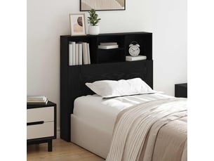 Tete de lit A poser largeur 100 cm   noir