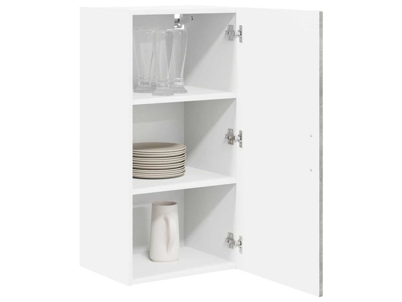 Armoire de cuisine gris béton 40x31x80cm bois d'ingénierie shl4291 - Conforama C