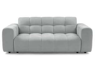 Selsey boloon - canapé - 210 cm - velours gris clair