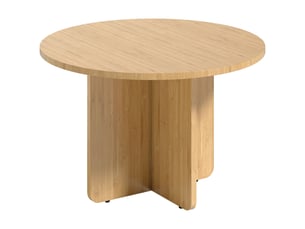 Table basse rond(e) coloris naturel LPOSPI - 66 cmx66 cm