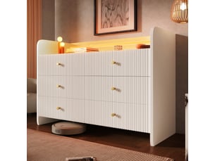Buffet   <strong></strong> <strong></strong> coloris blanc