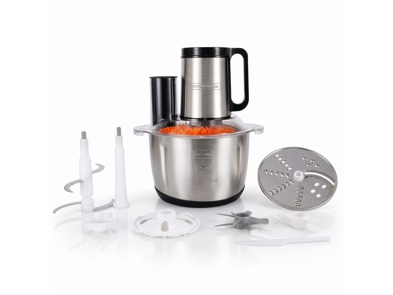  Kitchencook - slimix5 - hachoir-mixeur multifonction - 5 l - 800 w - digital SLIMIX5 - Conforama D