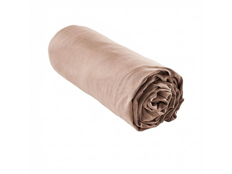  Drap housse 90x190+30 cm lyocell gabrielle blush PD24895 - Conforama B
