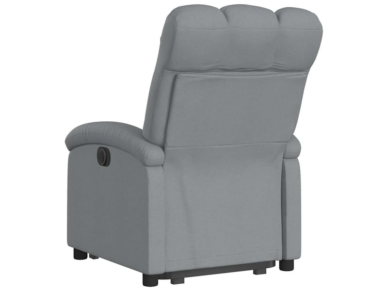  Fauteuil inclinable électrique, fauteuil relax salon gris clair tissu shl1654  - Conforama E