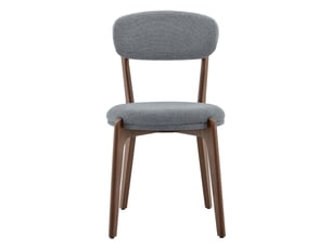 Set de 2 chaises à manger rembourrées en lin – style médiéval moderne, idéal pour la cuisine et la salle à manger