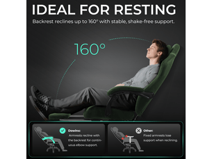 Chaise de bureau <strong></strong> <strong></strong> avec assise réglable en hauteur