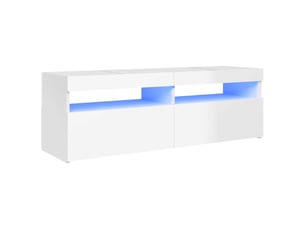 Meuble tv coloris blanc 120 cm <strong></strong>  <strong></strong>