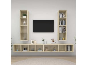 Meuble tv coloris marron 37 cm <strong></strong>  <strong></strong>