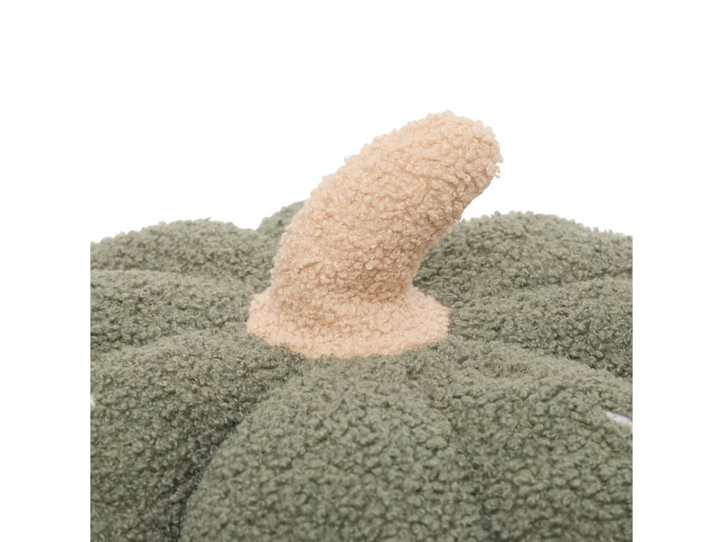  Coussin citrouille automne 32x32cm beige  - Conforama C