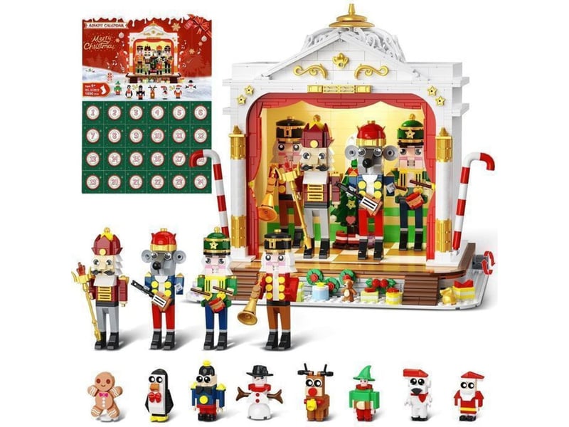  Calendrier de lavent brique 24 jours casse-noisette theater eclairage led chaud 151498_AABFI89819_6_DROPFR - Conforama A