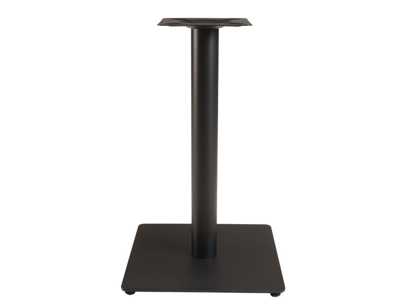  Icare - ensemble n°2: table bistrot 70x70cm en céramique marbré noir  - Conforama C